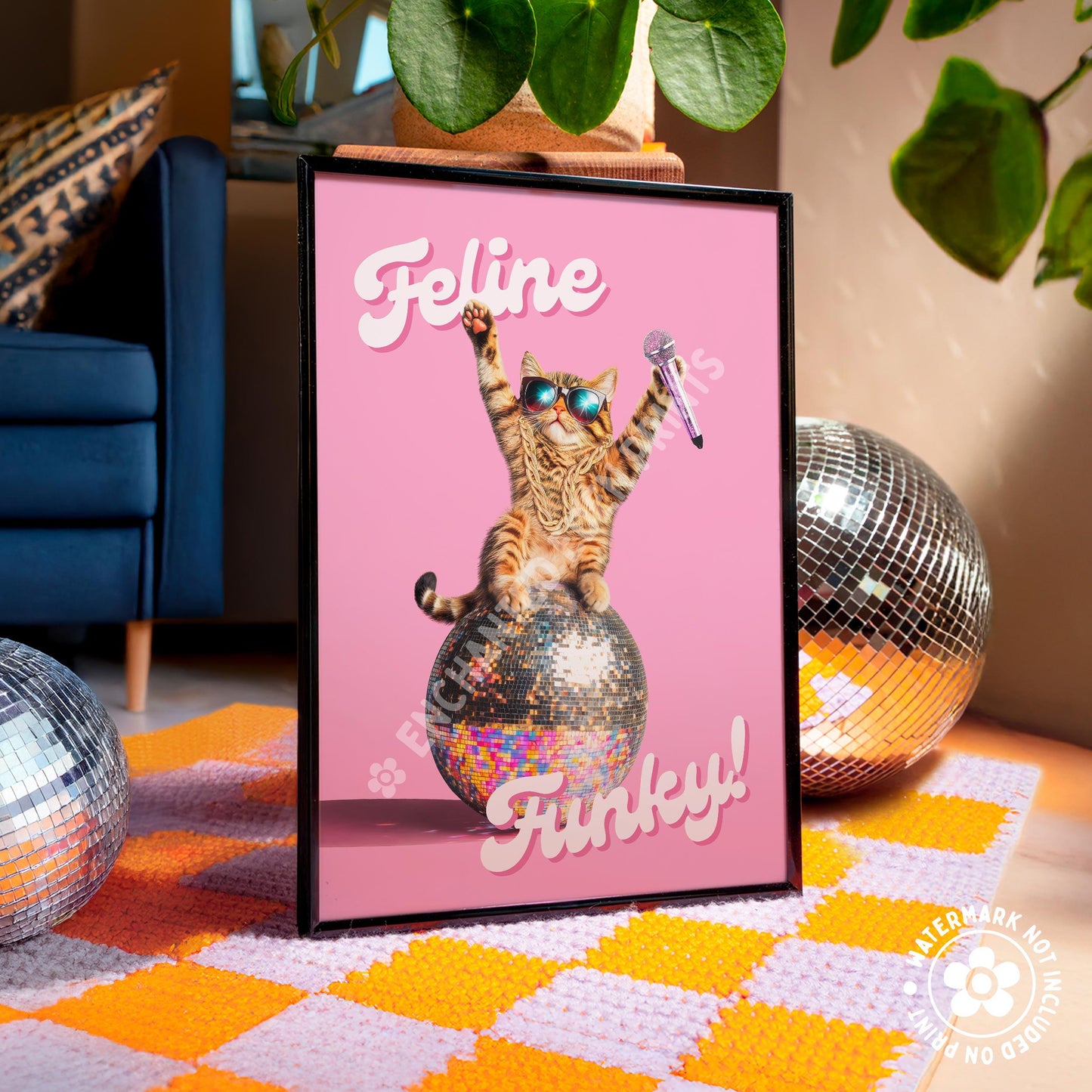 a picture of a cat sitting on top of a vase