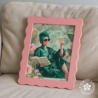 Having a Boyfriend Is Embarrassing Print: Vogue-Inspired Girly Wall Art